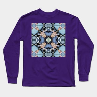 Blue Stone Work Long Sleeve T-Shirt